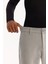 Erkek Açık Gri Yanı Lastikli Kolay Ütülenen Slim Fit Pantolon A52Y3040 6