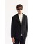 Erkek Siyah Kruvaze Bi-Stretch Hafif Dokulu Blazer Comfort Slim Fit Ceket A52Y4018 1