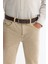 Erkek Bej Parça Boya Yıkamalı Esnek Berlin Slim Fit Jean Pantolon A42Y3500 6