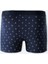 Erkek Lacivert Desenli Pamuklu Tekli Regular Fit Boxer A51Y9501 3