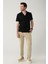 Erkek Bej Pamuklu Klasik Bel Relaxed Fit Pantolon A41Y3037 3