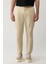 Erkek Bej Pamuklu Klasik Bel Relaxed Fit Pantolon A41Y3037 4
