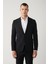 Erkek Siyah Astarsız Su İtici Bi-Stretch Lightweight Comfort Slim Fit Ceket A41Y4030 3
