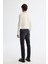 Erkek Siyah Eskitme Yıkamalı Overdy Berlin Slim Fit Jean Pantolon A42Y3511 4