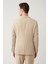 Erkek Bej Yırtmaçlı Astarsız Esnek Kumaş Comfort Slim Fit Comfort Slim Fit Ceket A41Y4000 4
