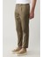 Erkek Açık Haki Pamuklu Klasik Bel Relaxed Fit Pantolon A41Y3037 3