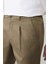 Erkek Açık Haki Pamuklu Klasik Bel Relaxed Fit Pantolon A41Y3037 6