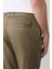 Erkek Açık Haki Pamuklu Klasik Bel Relaxed Fit Pantolon A41Y3037 7