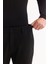 Erkek Siyah Yani Lastikli Bi-Stretch Hafif Slim Fit Pantolon A52Y3213 4