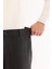 Erkek Antrasit Yanı Lastikli Kolay Ütülenen Slim Fit Pantolon A52Y3040 5