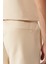Erkek Bej Jersey Kumaş 2 İplik Yandan Cepli Örme Regular Fit Şort A41Y3622 7