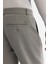 Erkek Gri-Yeşil Klasik Bel Jersey Pamuklu Carrot Fit Pantolon A42Y3061 5