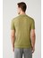 Erkek Haki 3 Düğmeli Polo Yaka Triko Regular Fit T-Shirt A41Y5067 4