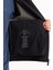 Erkek Siyah Kapüşonlu Su İtici Rüzgar Geçirmez Hafif Mevsimlik Regular Fit Mont A52Y6100 6