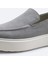 Erkek Gri %100 Süet Hafif Loafer Ayakkabı A51Y8006 2