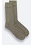 Erkek Haki Pamuklu Soket Çorap A42Y8522 2