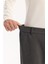 Erkek Antrasit Yanı Lastikli Viskon Karışımlı Slim Fit Pantolon A52Y3016 6