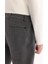 Erkek Antrasit Yanı Lastikli Viskon Karışımlı Slim Fit Pantolon A52Y3016 7