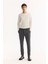 Erkek Antrasit Yanı Lastikli Viskon Karışımlı Slim Fit Pantolon A52Y3016 8