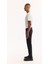 Erkek Siyah Yanı Lastikli Hızlı Kuruyan Kırışmayan Slim Fit Pantolon A52Y3077 6