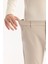 Erkek Bej Yanı Lastikli Hızlı Kuruyan Kırışmayan Slim Fit Pantolon A52Y3077 4