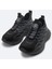 Erkek Siyah Nefes Alan Hafif Sneaker Ayakkabı A41Y8023 2