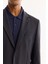 Erkek Lacivert Mono Yaka Bi-Stretch Su İtici Kırışmayan Blazer Comfort Slim Fit Ceket A52Y4009 2