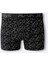 Erkek Siyah Desenli Pamuklu Tekli Regular Fit Boxer A42Y9533 1