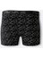 Erkek Siyah Desenli Pamuklu Tekli Regular Fit Boxer A42Y9533 2