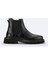 Erkek Siyah %100 Deri Esnek Taban Chelsea Bot A52Y8001 1