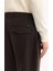 Erkek Kahve Klasik Bel Yün Karışımlı Soft Touch Carrot Fit Pantolon A52Y3012 7