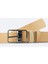 Erkek Bej %100 Süet Deri Çift Taraflı Kemer A51Y9300 4