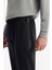 Erkek Siyah Beli Lastikli Teknik Kumaş Regular Fit Eşofman Altı A51Y3420 4