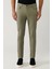 Erkek Haki Klasik Bel Soft Touch Pamuklu Slim Fit Pantolon B003038 2