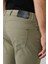 Erkek Haki Klasik Bel Soft Touch Pamuklu Slim Fit Pantolon B003038 7