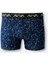 Erkek İndigo Desenli Pamuklu Tekli Regular Fit Boxer A42Y9531 1