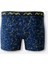 Erkek İndigo Desenli Pamuklu Tekli Regular Fit Boxer A42Y9531 2