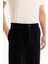 Erkek Siyah Pamuklu Soft Touch Baggy Fit Kadife Pantolon A52Y3001 5