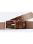 Erkek Kahve %100 Deri Klasik Tokalı Kemer A51Y9306 2