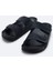 Erkek Siyah Çift Bantlı Hafif Rahat Taban Sandalet Terlik A41Y8301 2