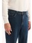 Erkek İndigo Pamuklu Oslo Carrot Fit Jean Pantolon A51Y3552 4