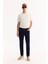 Erkek Lacivert Klasik Bel Pamuklu Rins Yıkamalı Berlin Slim Fit Jean Pantolon A52Y3531 1