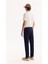 Erkek Lacivert Klasik Bel Pamuklu Rins Yıkamalı Berlin Slim Fit Jean Pantolon A52Y3531 5