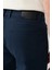Erkek Lacivert Klasik Bel 5 Cep Slim Fit Pantolon A41Y3071 7