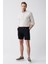 Erkek Siyah Esnek Patara Chino Kanvas Relaxed Fit Şort B003730 1