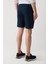 Erkek Lacivert Esnek Patara Chino Kanvas Relaxed Fit Şort B003730 6