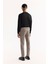 Erkek Vizon Eskitme Yıkamalı Esnek Berlin Slim Fit Jean Pantolon B003524 7