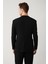 Erkek Siyah Yırtmaçlı Astarsız Bi-Stretch Kumaş Blazer Comfort Slim Fit Ceket A41Y4032 4