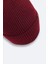 Erkek Bordo Yün Karışımlı Logolu Fitilli Bere B009200 3