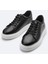 Erkek Siyah %100 Deri Esnek Taban Hafif Casual Ayakkabı B008000 2